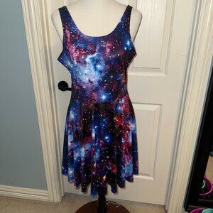 Blackmilk Scoop Pocket Skater Galaxy Amethyst L